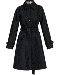 Dolce & Gabbana - Jacquard-Mantel mit Blumenmuster - Lyst