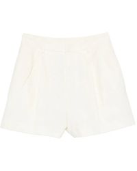 Fabiana Filippi - Pleated-Detail Shorts - Lyst
