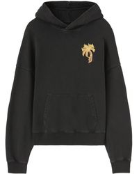 Palm Angels - Felpa Con Cappuccio - Lyst