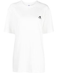 Adererror - Embroidered-logo Cotton T-shirt - Lyst