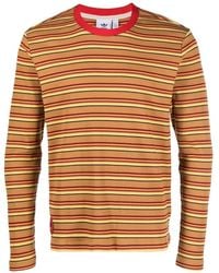adidas - X Wales Bonner Striped Cotton T-shirt - Lyst