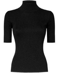 Missoni - Pull Côtelé À Col Montant - Lyst