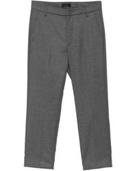 Dondup - Straight-Leg Wool Trousers - Lyst