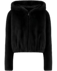 Pinko - Gasteria Faux-Fur Hooded Jacket - Lyst