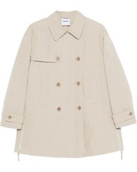 Aspesi - Manteau À Boutonnière Croisée - Lyst