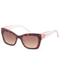 Kate Spade - Valeria Tortoiseshell-Effect Cat-Eye Sunglasses - Lyst