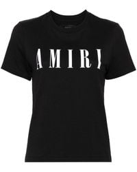 Amiri - T-shirt Met Logoprint - Lyst