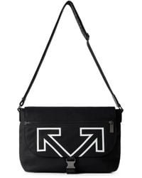 Off-White c/o Virgil Abloh - Arrows-Print Buckle-Fastening Shoulder Bag - Lyst
