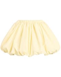 Patou - Elasticated Bloomer Mini A-Line Skirt - Lyst