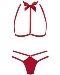 Maison Close - Le Petit Secret Harness Thong Set (Set Of Two) - Lyst