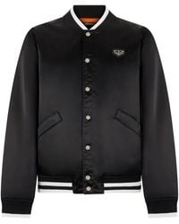 Philipp Plein - Satin College Bomber Logo - Lyst