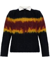 Sacai - Gradient-Effect Sweater - Lyst