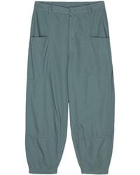 Transit - Cotton Tapered Trousers - Lyst