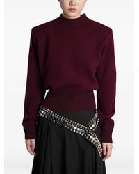 IRO - Pull Lovelie À Épaulettes Et Finitions Côtelées - Lyst