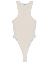 Patrizia Pepe - Body Con Panel De Malla - Lyst