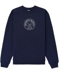 Sporty & Rich - Sweatshirt mit Wappen-Print - Lyst