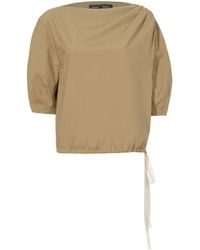 Proenza Schouler - Addison Puff-sleeve Cotton T-shirt - Lyst