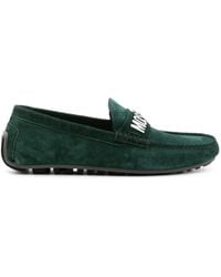 Moschino - Suède Loafers - Lyst