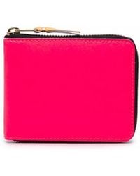 Comme des Garçons - Colour-Block Leather Wallet - Lyst