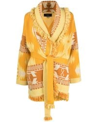 Alanui - Icon Jacquard Cashmere Cardigan - Lyst