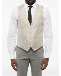 Corneliani - Embroidered Silk-Blend Waistcoat - Lyst