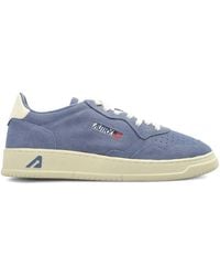 Autry - Medalist Low Perforated Suede Sneakers - Lyst