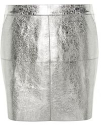 P.A.R.O.S.H. - Metallic Mini Skirt - Lyst