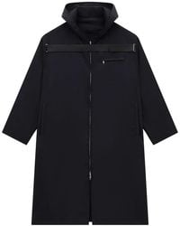 Courreges - Parka Con Capucha Y Cremallera - Lyst