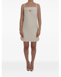 Dolce & Gabbana - Bow-Detail A-Line Mini Dress - Lyst