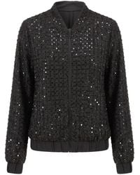 Nissa - Sequin-Embellished Jacket - Lyst