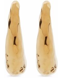 Monica Vinader - Deia Huggie Hoop Earrings - Lyst