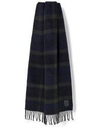 The Kooples - Checked Wool Scarf - Lyst