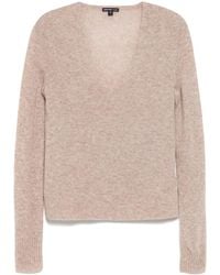 James Perse - Soft Featherweight Cashmere Deep V Sweater - Lyst
