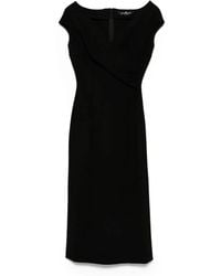 Ermanno Scervino - Short-Sleeve Midi Dress - Lyst