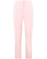 Moschino - Pressed-Crease Trousers - Lyst