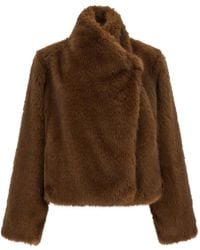 BB COUTURE - Farrah First Faux-Fur Coat - Lyst