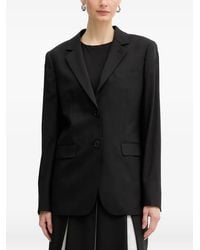 KARL LAGERFELD - Single-Breasted Blazer - Lyst