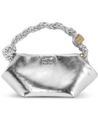 Ganni - Mini Bou Metallic Bag - Lyst