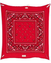 Barrie - Foulard En Soie Imprimé Bandana - Lyst