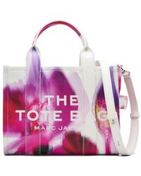 Marc Jacobs - Bolso The Future Floral Leather Small Tote - Lyst