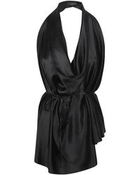 Wardrobe NYC - Draped Tie Waist Top - Lyst