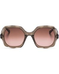 Chloé - Square-Frame Sunglasses - Lyst