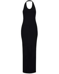 LA GALPA - Aziza Backless Halterneck Maxi Dress - Lyst