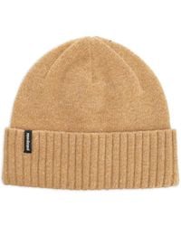 Patagonia - Brodeo Ribbed-Knit Beanie Hat - Lyst