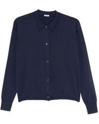 Aspesi - Collar Buttoned Cardigan - Lyst