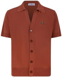 Vivienne Westwood - Cardigan En Coton À Boutonnière - Lyst