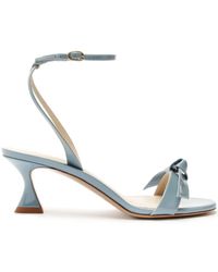Alexandre Birman - Clarita Bell 60mm Patent Leather Sandals - Lyst