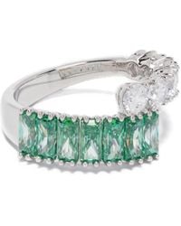 Swarovski - Matrix Mixed-Cut Crystal Ring - Lyst