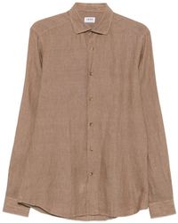 VELA SHOP - Button-Up Overhemd Met Lange Mouwen - Lyst