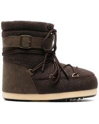 Moon Boot - Evx Stiefel Aus Nubukleder - Lyst